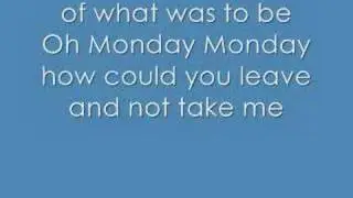 Monday Monday By Hear'Say + Lyrics