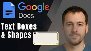 Google Docs: How to Add Text Boxes and Shapes (2025 Drawing Tool Tutorial)