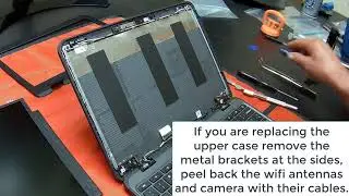 Lenovo 100e 3rd Gen Chromebook Bezel and Screen Replacement