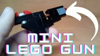 Как сделать Мини стреляющий Лего пистолет | Mini lego shutting gun! Tutorial!