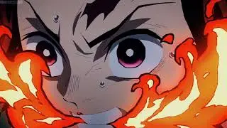 AMV 4k Tanjiro using Hinokami kagura 