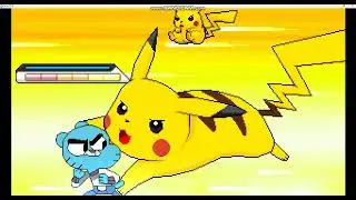 Mugen: Pikachu vs Gumball (Requested by 