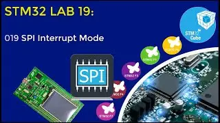 019 SPI Interrupt Mode (STM32CubeIDE STLink STMStudio Debug)