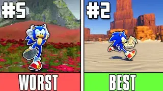 Ranking Every Open Zone In Sonic Frontiers From Worst To Best!