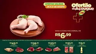 Hiper DB Manaus - BARATO TODO DIA CARNES (26/08/24 E 27/08/24)