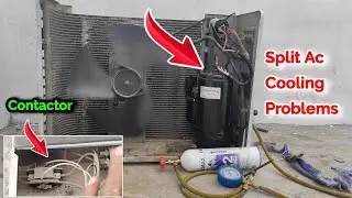 Split AC COOLING Problem || Ac not cooling, Split Ac repairing, how to repair split ac, #cooling