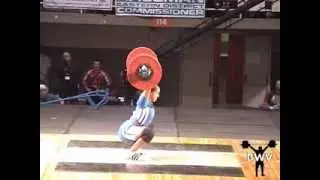 Cara Heads American Record 127.5kg Clean and Jerk