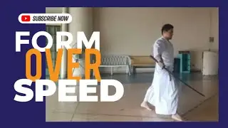 Form is Essential In Iaido. Not Speed - Here's Why (English Version)