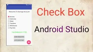 [Bangla]How to implement Custom Check Box Android Studio| Check Box 2020