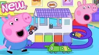 Peppa Pig Tales 🚗 The Toy Car Garage! 🔧  BRAND NEW Peppa Pig Episodes