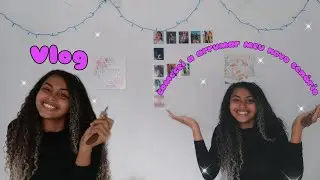 COMECEI A ARRUMAR MEU NOVO CENÁRIO (VLOG)