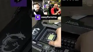 Come montare correttamente il contact frame su Intel| easyfixroma su #Twitch