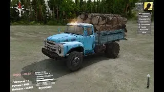 SpinTires 2017  ЗИЛ -- 130 НА АРОЧНЫХ КОЛЁСАХ