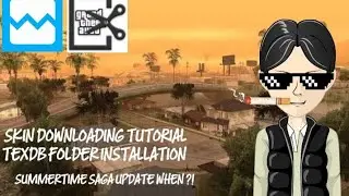 How to download Skin & Texdb Folder in GTA - Tutorial (Longer video next time)