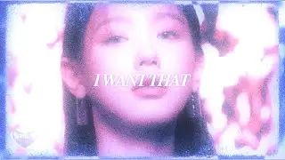 gidle - i want that ❅ sped up