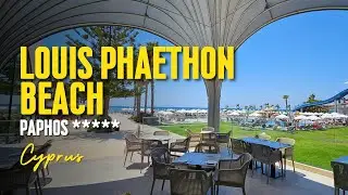 🎥🌴 Discover Louis Phaethon Beach in Paphos, Cyprus! 🏖️🌅
