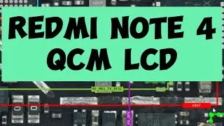 Redmi note 4 QCM Lcd ways 💥jalur lcd Redmi note 4 qcm Redmi note 4x lcd Ways 