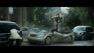 Iron Man Car Landing