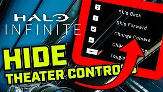 Halo Infinite - How to only see game HUD | Hide theater overlay