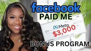 FACEBOOK PAID ME $3000 THIS MONTH || FACEBOOK PERFORMANCE BONUS PROGRAM
