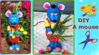 How to make a mouse part 2, garden figures, symbol 2020, a mouse 2020.