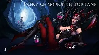 Every Champion In Top Lane #1-Spooky Spider Elise