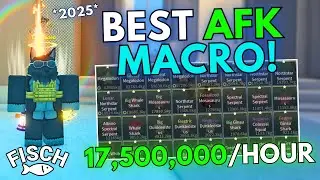 *NEW* BEST AUTO Fisch MACRO ROBLOX! (2025 META)