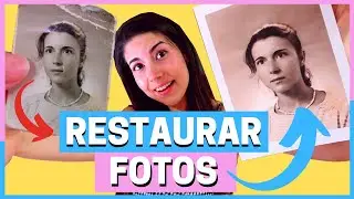 Como restaurar fotos antigas e danificadas no Photoshop / Tutorial Completo