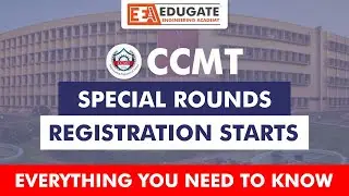 CCMT 2022 Special Rounds Registration Starts | Vacant Seats matrix is out | GATE 2022 update