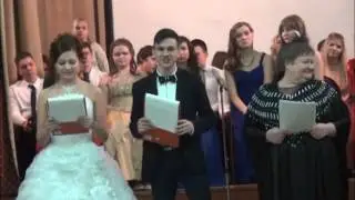 Пушкинский бал 2014 в старших классах. Часть 1
