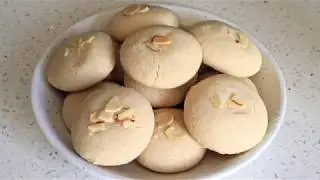 Nankhatai - Easy Eggless Indian Cookies | नानखटाई | Maida-Rava Nankhatai