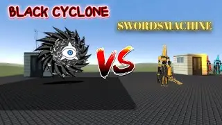 Black Cyclone VS Swordsmachine [Gmod Npc Battle/Battle Cats VS ULTRAKILL]