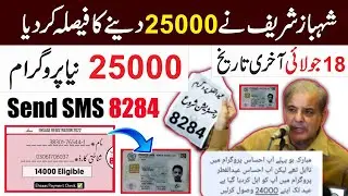 8284 new sms code online apply ehsaas program 25000 imdad | ehsaas program 2022