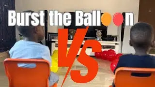 Watch as our boys turn balloons into bursts of joy!