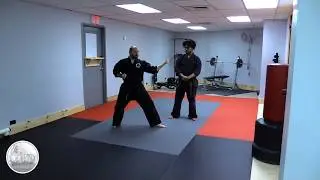 Heian Sandan Bunkai-One Handed Lapel Grab