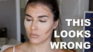 Recreating Kim Kardashian's Vogue Viral Holiday Makeup (Drugstore Only) | Bailey B.