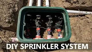How To Build Underground Sprinkler System DIY