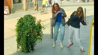 Bushman prank causes heart rate 140 (genuinely).