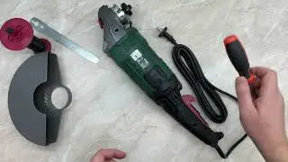 Parkside PWS 230 D4 - Обзор - шліфмашина кутова болгарка.