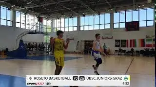 ROSETO BASKETBALL vs UBSC JUNIORS GRAZ - 28/04/2024