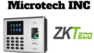 @microtech-inc ZKT Eco K40 attendance machine available