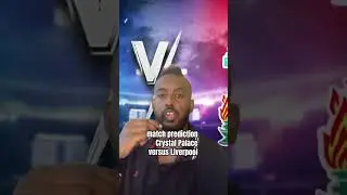 Match Prediction Crystal Palace VS Liverpool