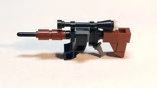 Лего игрушка Автомат Калашникова 47 с прицелом