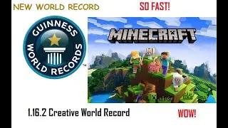 MINECRAFT 1.16 SPEEDRUN WORLD RECORD *under 10 mins*