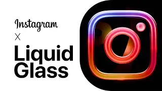 Instagram Meets Apple Liquid Glass — UI Redesign