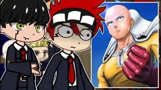 Mashle Magic And Muscles React to Saitama || One Punch-Man || Gacha React