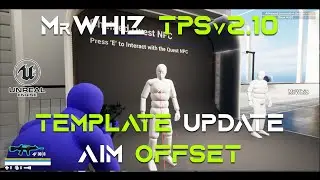 MrWhiz TPSv2.10 - Template Update - Aim Offseet #mrwhiz #unrealengine5 #gamedevelopment #alsv4