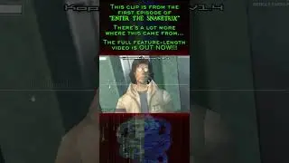 🐍MGS1 is a pretty goofy game😂Ch1-04 Enter the Snaketrix