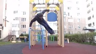 Паркур на детской площадке! (от 1-го лица)