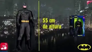 Boneco Batman Lj Supergigante 55 cm  Bandeirante